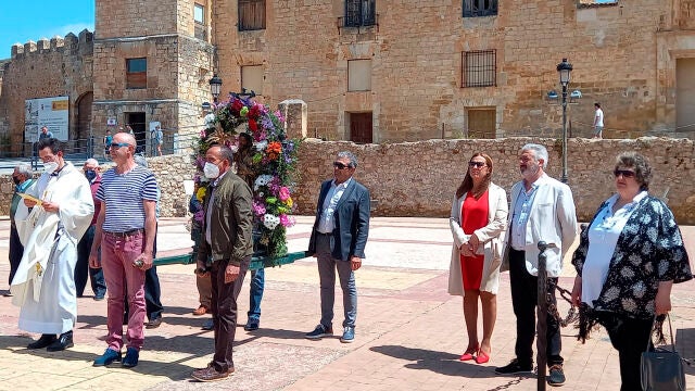 La delegada del Gobierno, Virginia Barcones, participa en la celebración de San Isidro Labrador organizado por la Junta Agropecuaria de Berlanga de Duero (Soria)