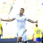 Mariano Díaz con el Real Madrid.