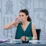 La ministra de Igualdad, Irene Montero, informa de la aprobación de la ley del aborto