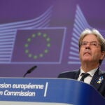 El comisario europeo de Economía, el italiano Paolo Gentiloni