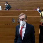El conseller de Sanidad, Miguel Mínguez