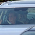 El Rey Don Juan Carlos llega al domicilio de Pedro Campos donde se va a alojar los próximos días, a 19 de mayo de 2022, en Vigo, Pontevedra, Galicia (España) CASA REAL Raúl Terrel / Europa Press 19/05/2022
