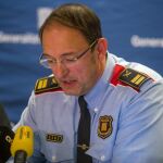 El comisario jefe de Mossos, Josep Maria Estela