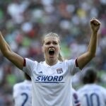 Ada Hegerberg del Olimpique de Lyon