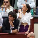 Victoria Federica de Marichalar y Tomás Páramo disfrutan de una tarde de toros en la Plaza de las Ventas.