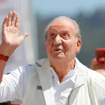 El Rey Juan Carlos I en su última visita a España