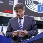 El expresidente de la Generalitat, Carles Puigdemont