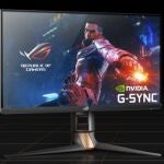 Monitor con un videojuego