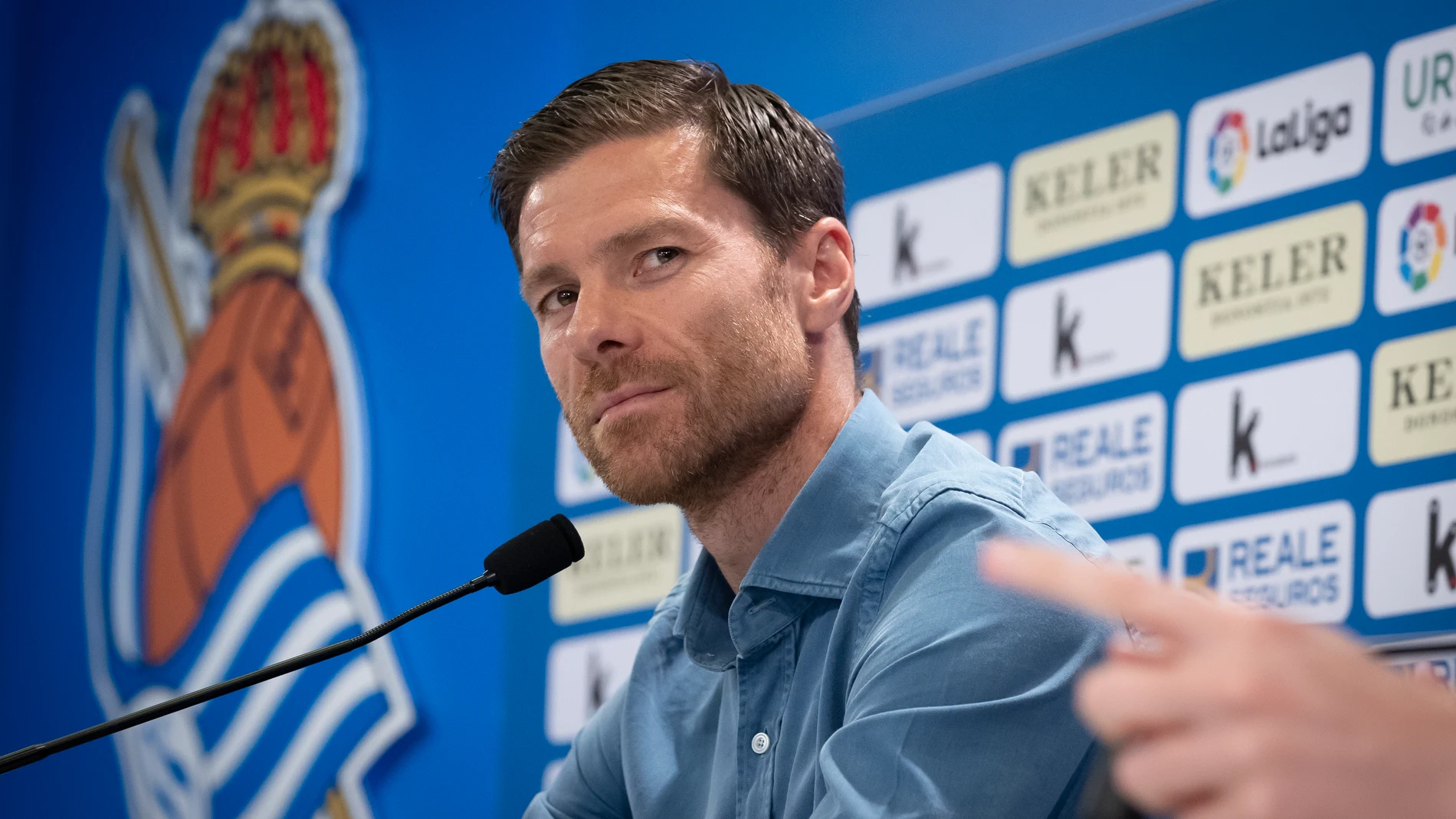 Xabi Alonso con la Real Sociedad. EFE/Javier Etxezarreta