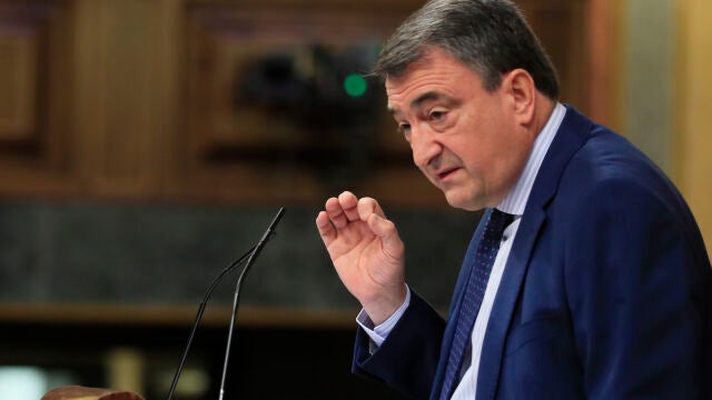 El portavoz del PNV, Aitor Esteban.