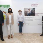 De izquierda a derecha, Enrique Ruiz Escudero, Pilar Fernández, Sonia Vázquez y David Marín