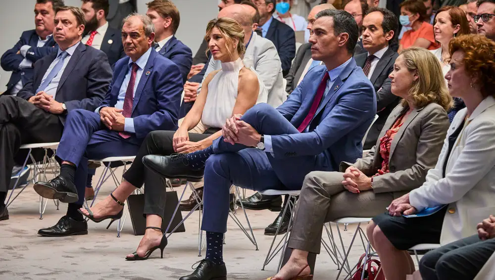 Pedro Sánchez y Yolanda Diaz