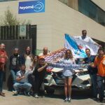Marcos y Patti salieron de la sede de Teyamé 360