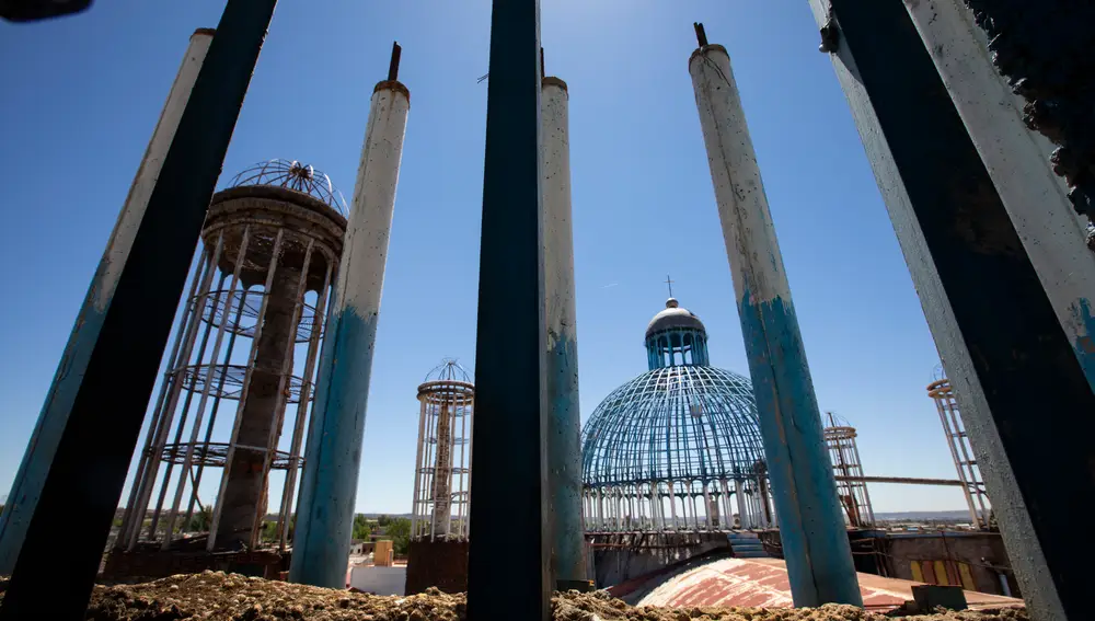 Imagen de las cúpulas de la catedral