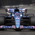 Fernando Alonso, durante el pasado GP de Mónaco de F1.