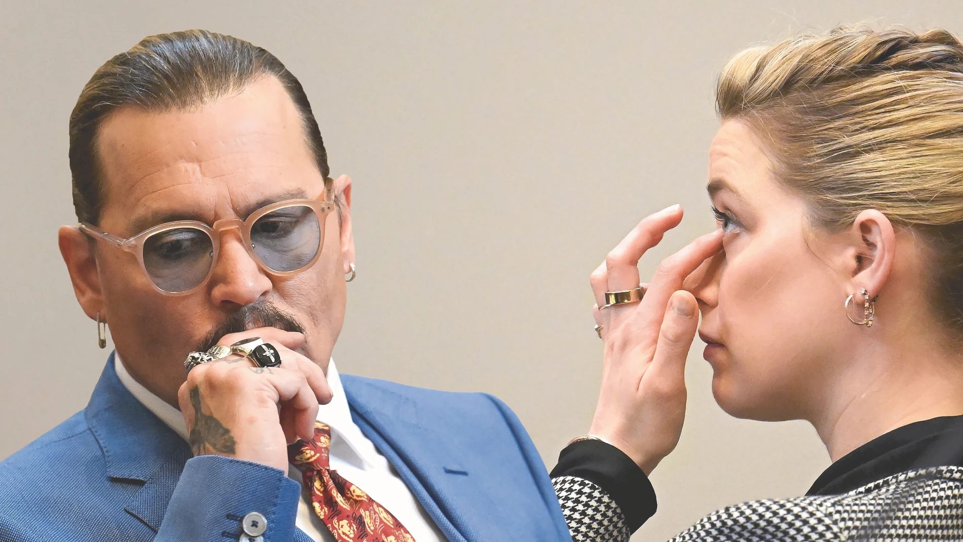 Johnny Depp y Amber Head