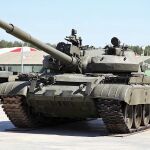 Un T-62 de la era soviética