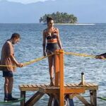 Nacho Palau y Anuar Beno se enfrentan en 'el puente de las emociones' de 'Supervivientes'