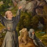 Un fragmento del cuadro que se subasta en Christie's