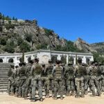 Militares del Batallón de Infantería Protegido 'UAD-RAS' II/31