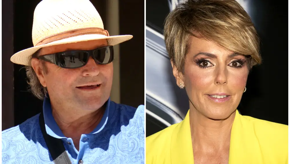 Amador Mohedano y Rocío Carrasco