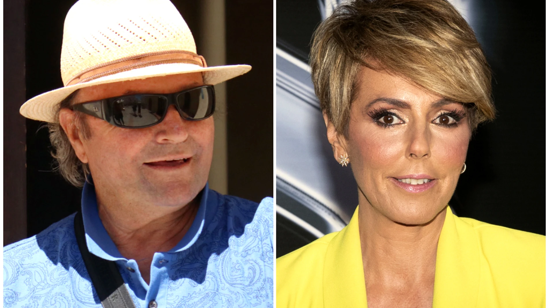 Amador Mohedano y Rocío Carrasco