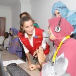 a Reina ha conocido el proyecto para poner en marcha un Centro de Servicio de Atención Médica de Urgencia (SAMU) pre-hospitalaria, que hasta ahora no existía en Mauritania