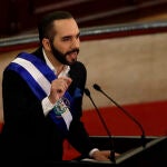 El presidente salvadoreño, Nayib Bukele.
