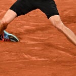 Dramática imagen de la lsion del tobillo de Alexander Zverev.