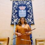 El Ayuntamiento de Segovia celebra una sesión de pleno extraordinaria para la elección y proclamación de la nueva alcaldesa, Clara Martín