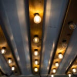 Panel de bombillas led