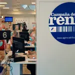Imagen de una oficina de la Agencia Tributaria en Valencia