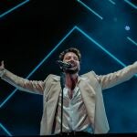 Manuel Carrasco en el Auditorio Marina Sur en Valencia.