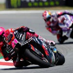 Aleix Espargaró acabó quinto después de su error en el circuito de Barcelona-Cataluña