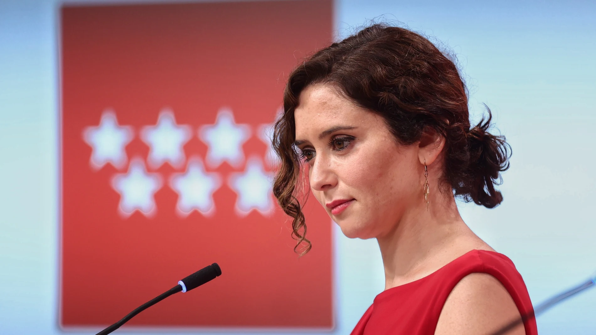 La presidenta de la Comunidad de Madrid, Isabel Díaz Ayuso