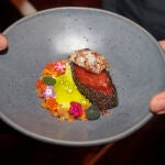 Un plato elaborado con trucha en una anterior edición