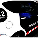 Coche patrulla de los Mossos con el 112