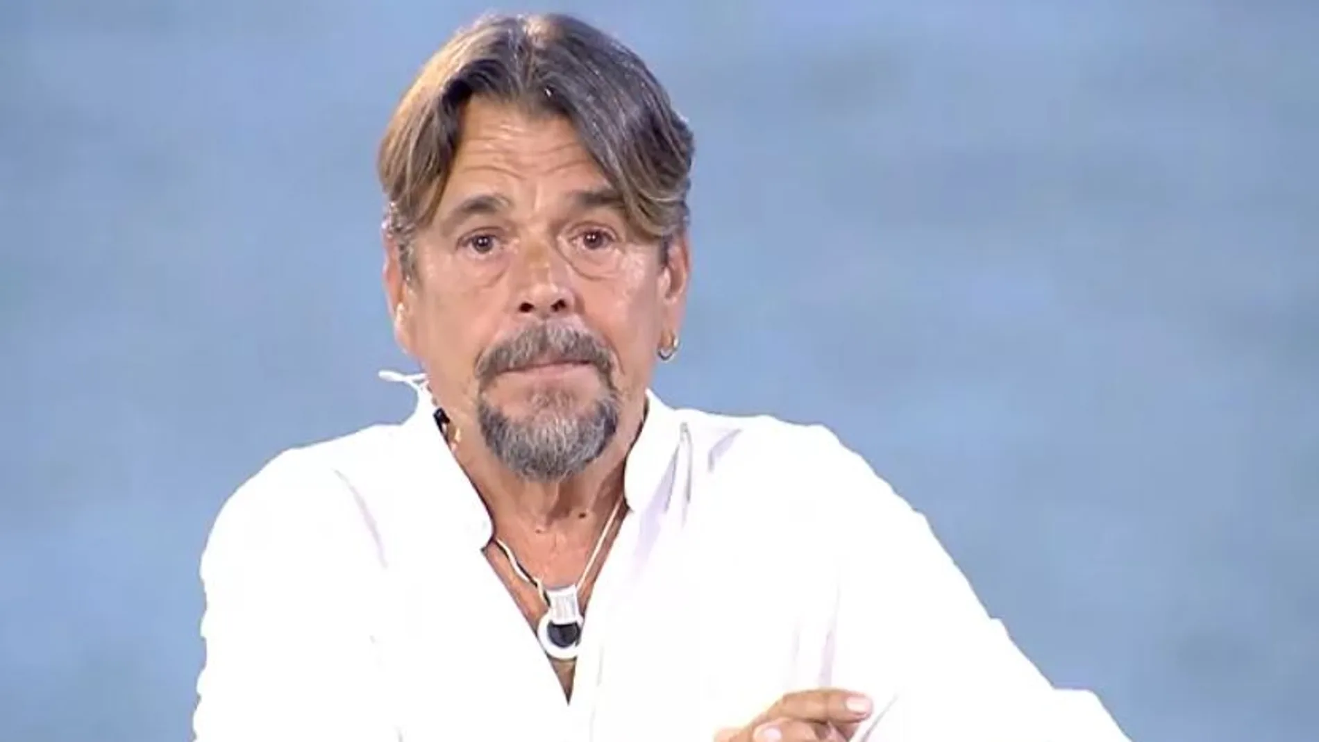 Juan Muñoz, en el plató de Supervivientes