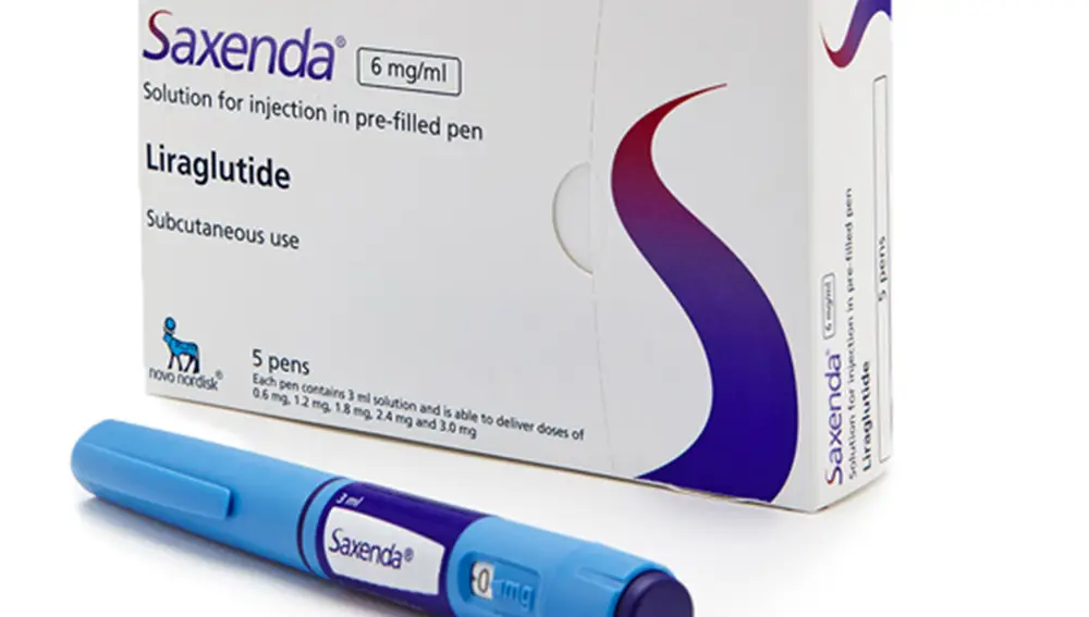 Saxenda es un fármaco que produce sensación de saciedad y ralentiza la absorción de azúcares