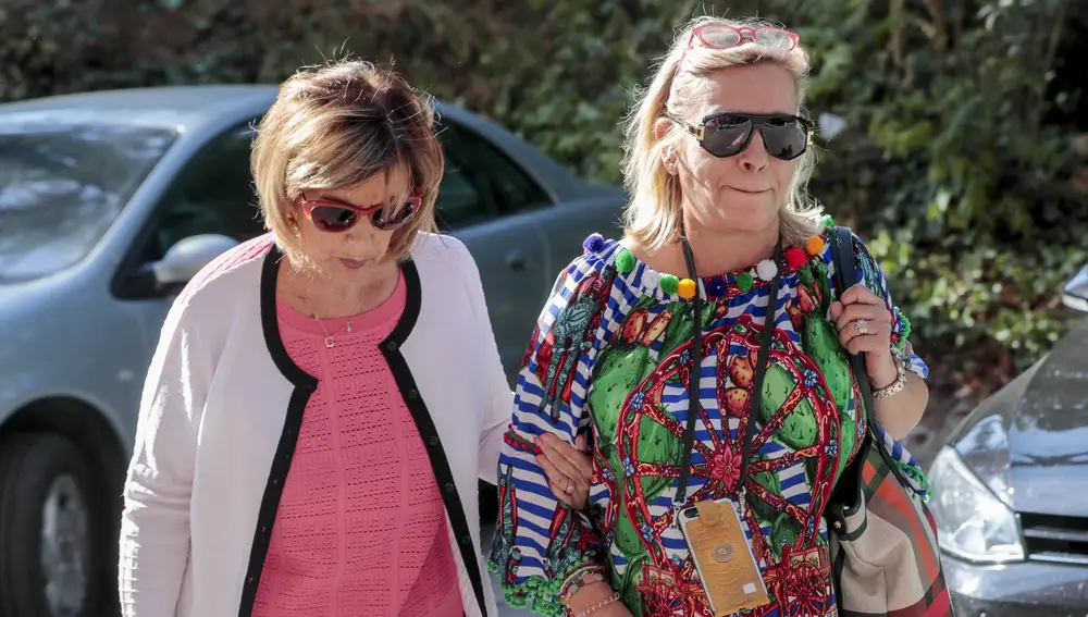 María Teresa Campos y Carmen Borrego en una imagen de 2018