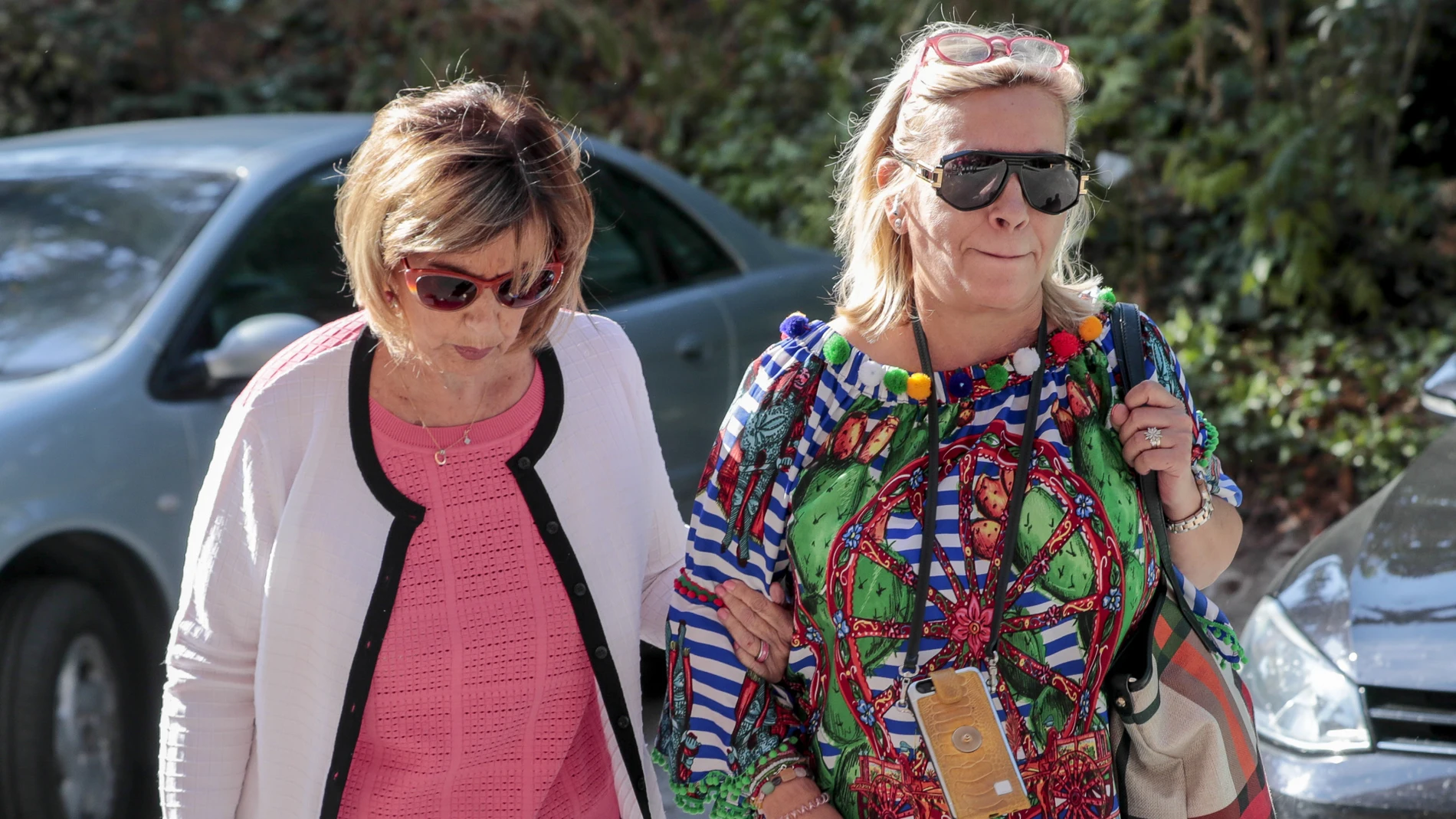 María Teresa Campos y Carmen Borrego en una imagen de 2018