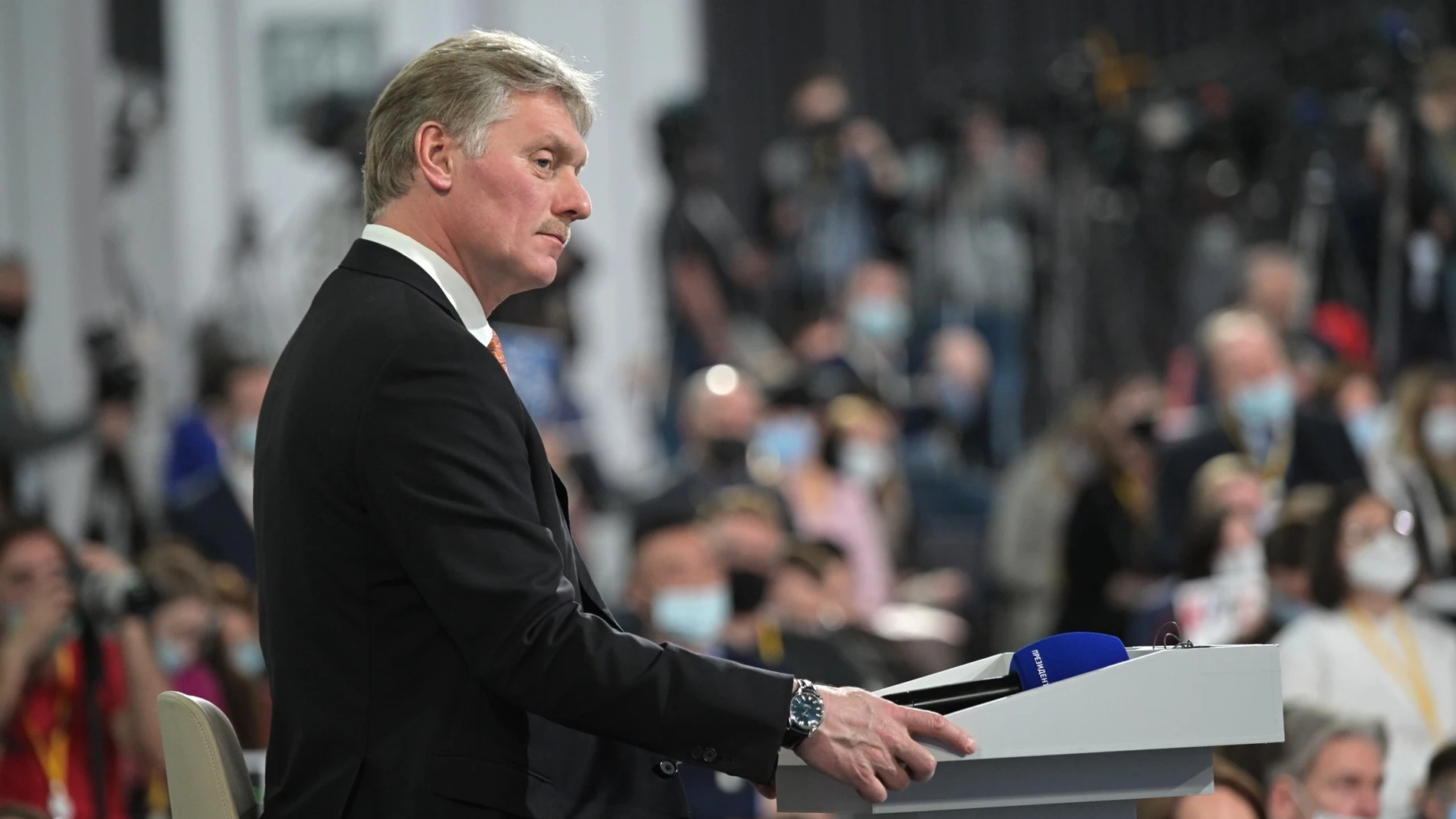 El portavoz del Kremlin Dmitry Peskov,