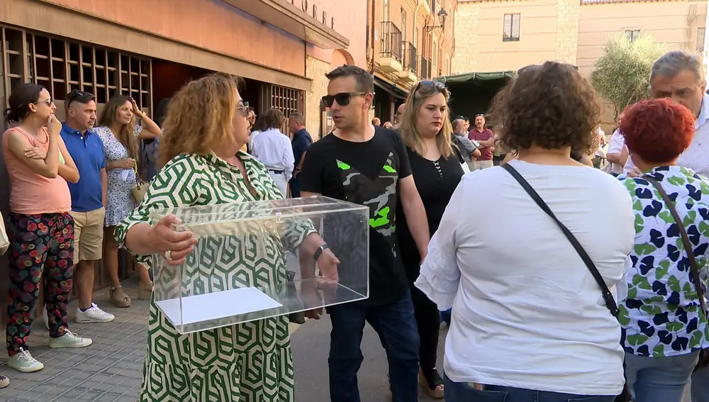 Trabajadores de Siro en la asamblea de Toro (Zamora). EUROPA PRESS 11/06/2022