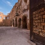Desde 2013 el pueblo viejo de Belchite está vallado y solo se admiten las visitas guiadas