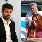 Gerard Piqué, Shakira y su hermano Torino