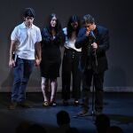 El poeta Luis García Montero participa en el acto de entrega del título de Hija Predilecta de Madrid a Almudena Grandes, en el Teatro Español, a 13 de junio de 2022, en Madrid (España). El Teatro Español de Madrid acoge el acto homenaje a la escritora madrileña Almudena Grandes (1960-2021) donde se entregará la distinción de Hija Predilecta de la capital a título póstumo. Almudena Grandes, Premio Nacional de Narrativa 2018, siempre presumió de las bondades de la capital y puso en valor las virtudes de la Villa y Corte, una protagonista más en todas sus novelas. 13 JUNIO 2022;HIJA PREDILECTA;ALMUDENA GRANDES;MADRID Fernando Sánchez / Europa Press 13/06/2022