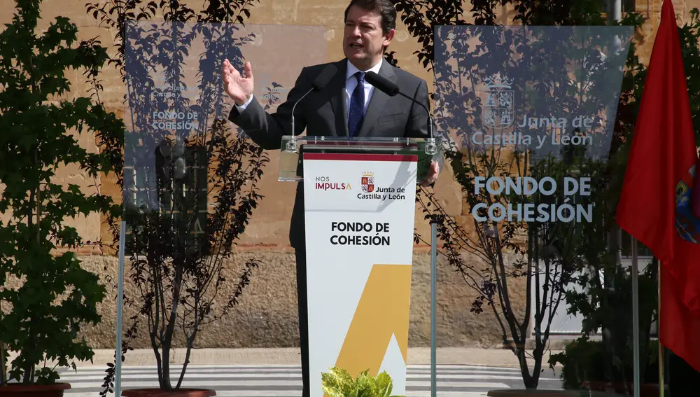 El presidente de la Junta, Alfonso Fernández Mañueco, presenta el nuevo Fondo de Cohesión Territorial
