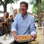 Juan Marín, con las torrijas