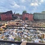 EL tren de la organización humanitaria World Central Kitchen, del chef español José Andrés, alcanzada por un misil ruso