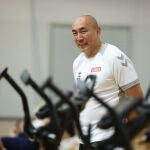 Talant Dujshebaev, entrenador español del Kiel